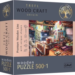 Puzzle in legno bifacciali Tesori in soffitta 501 pezzi TREFL Wood Craft Origin