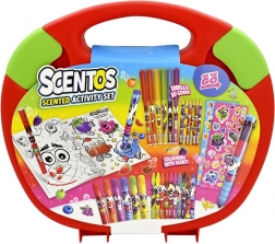 Valigetta creativa profumata Scentos per bambini