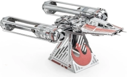 Modello 3D in metallo METAL EARTH STAR WARS – Caccia Y‑wing di Zorii