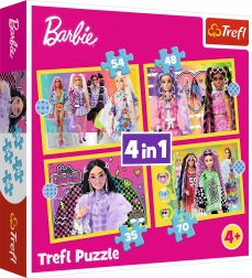 Puzzle Barbie Mondo Allegro 4v1