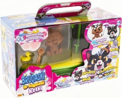 Gattino da bagno Fiołek – set da bagno interattivo Epee