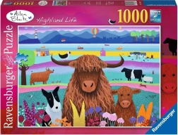 Ravensburger puzzle Vita nell’Altopiano 1000 pezzi