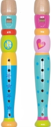 Flauto di legno per bambini GOKI Peace 20 cm (assortito)