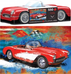 Puzzle in scatola di latta Corvette 550 pezzi
