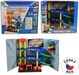 MaDe Garage con montacarichi manuale e 3 auto, 29 cm