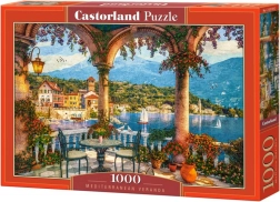 Puzzle 1500 pezzi Veranda mediterranea