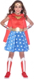 Costume da Wonder Woman per bambine 6-8 anni