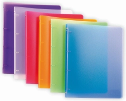 Raccoglitore Opaline rosso A5