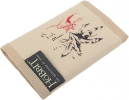 portafoglio in tessuto Hobbit con motivo della Terra di Mezzo