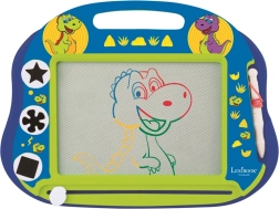 Lavagnetta magnetica multicolore dinosauro A5 con timbri e penna