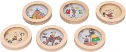 Gioco di abilità in legno - Personaggi allegri