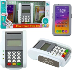 Terminale di pagamento per bambini con telefono e carta con luci e suoni