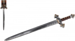 Spada di plastica da cavaliere 72 cm