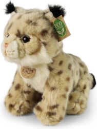 Lince di peluche seduta 25 cm eco-friendly