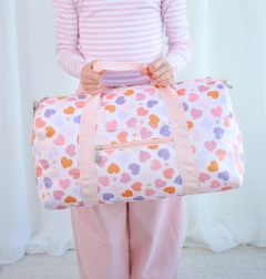 A Little Lovely Company borsa da viaggio per bambini Cuori