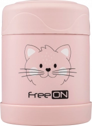 FreeON thermos per alimenti 350 ml rosa