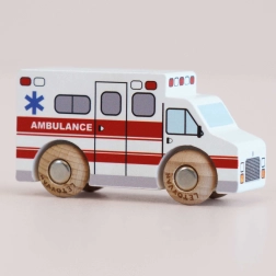 Le Toy Van ambulanza in legno Lance