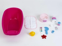 Grande vasca con accessori per bambole