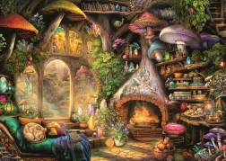 Puzzle Ravensburger Casetta dei funghi 1000 pezzi
