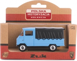 modello in metallo del furgone ŻUK PRL in scala 1:43 – blu