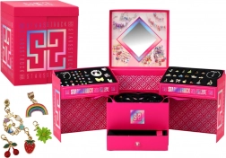 Set per creare gioielli per bambini con perline e ciondoli in portagioie, 1267 pezzi