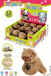 Braccialetto peluche capibara 11 × 7,5 cm