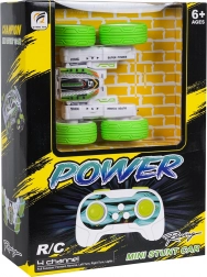 auto acrobatico rc 1:32 power stunt – verde
