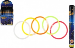 Braccialetti e bastoncini al neon luminosi 15 pz