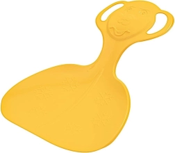 Slittino a paletta per bambini Baby Mix Comfort Line M giallo