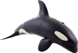 Figura in plastica di orca 13 cm