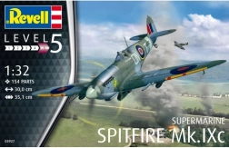 Modello di aereo in plastica Spitfire Mk.IXC da assemblare