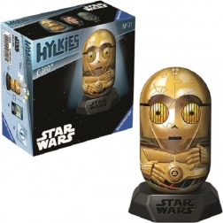 Ravensburger puzzle 3D Hylkies Star Wars: C-3PO, 54 pezzi