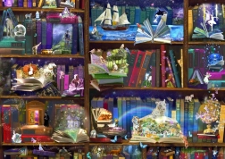 Puzzle Biblioteca d'avventura 3000 pezzi
