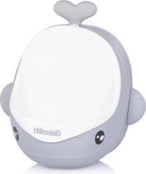 Pissoir per bambini Chipolino Whale grigio