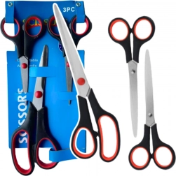 set di forbici universali da ufficio 3 pz