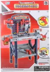 Banco da lavoro per bambini con attrezzi 75 cm