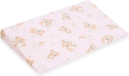 Rivestimento per cuscino a cuneo per bambini 59 × 37 cm orsetto rosa