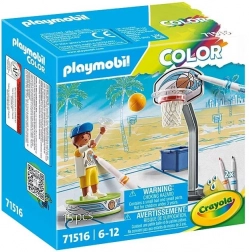 Playmobil Color Skater con palla da basket