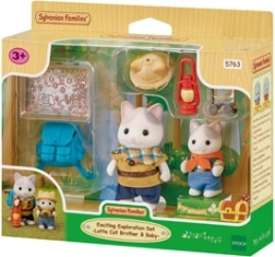 Sylvanian Families Grande spedizione – fratelli Latte Cat Mick e Mabel