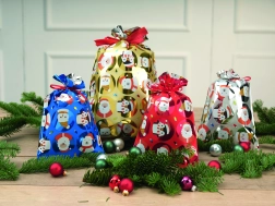 Sacchetto di cellophane con motivo per bambini