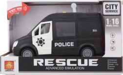 Auto della polizia a batteria