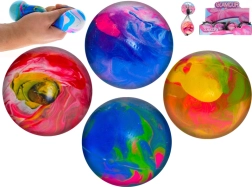 Pallina antistress in marmo elastico 7 cm – pallina da strizzare per bambini e adulti