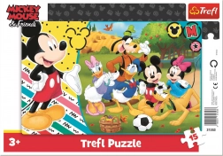 Puzzle TREFL Mickey Mouse in campagna 15 pezzi