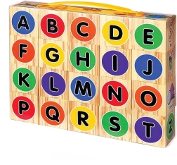 Cubetti educativi in schiuma con letterine, numeri e immagini, 20 pz