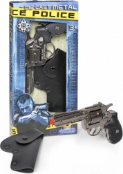 Rivoltella di metallo della polizia con fondina Gonher