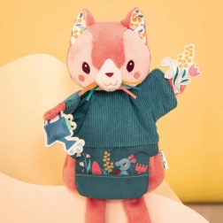 Burattino a mano Gattina Jeanne di Lilliputiens