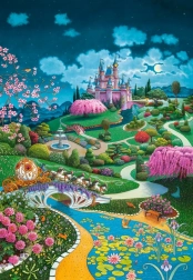 Puzzle Il Castello di Cenerentola 1000 pezzi