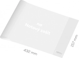 copertina per quaderno di musica robusta trasparente