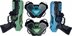 gioco laser con 2 pistole e 2 gilet