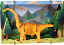 EscapeWelt puzzle 3D in legno Brontosaurus